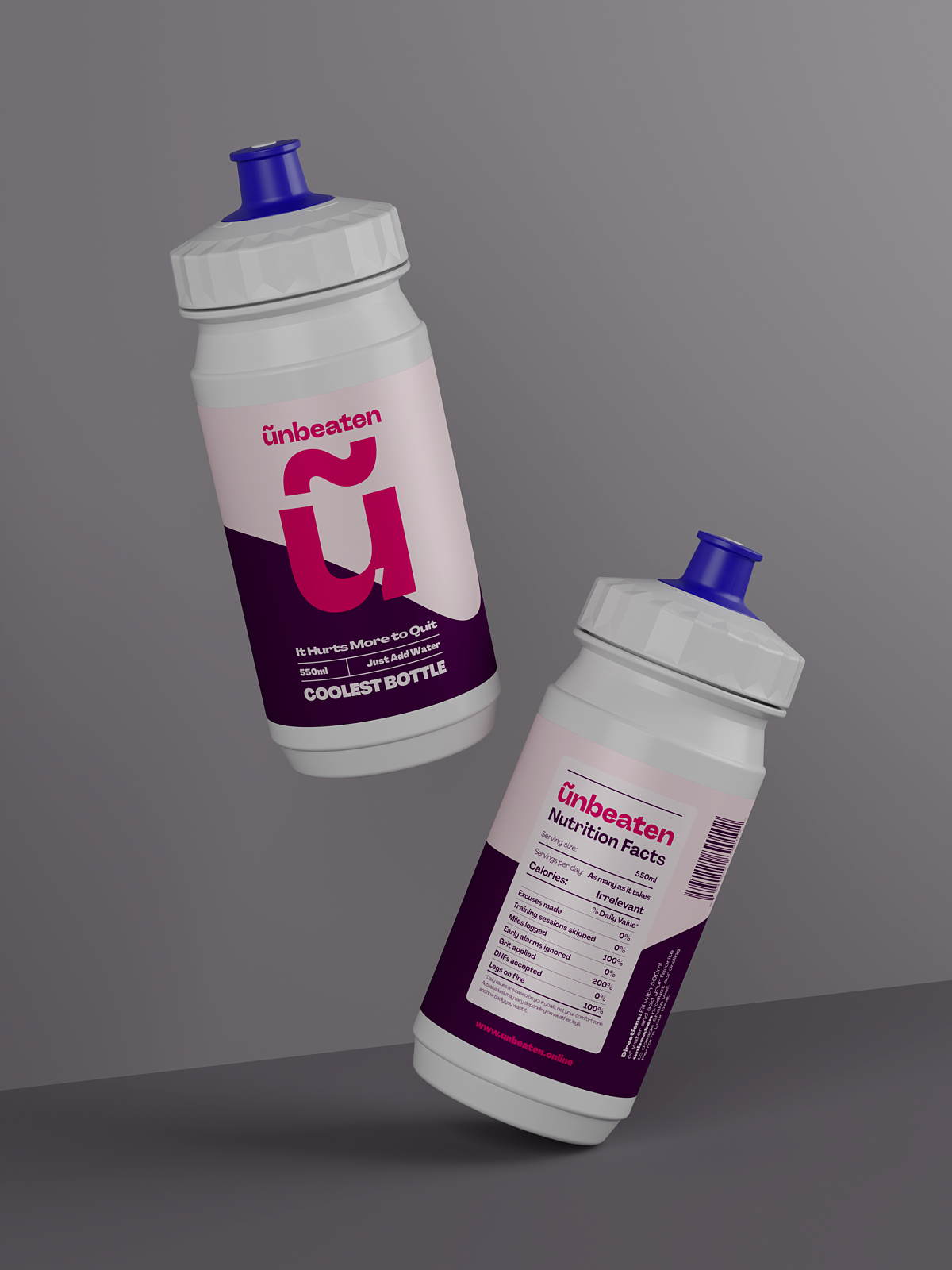 ũnbeaten bidon 550ml